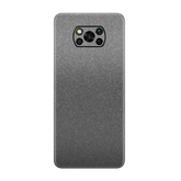 Satin Dark Grey Skin for Poco X3